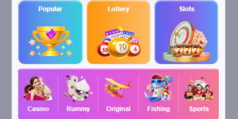Main products at 66lottery