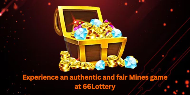 Experience an authentic and fair Mines game at 66Lottery
